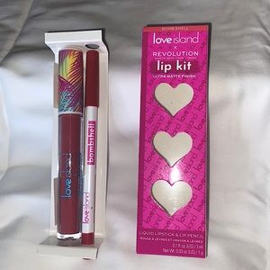 Revolution X Love Island Coupled Up Lip Kit Bombshell